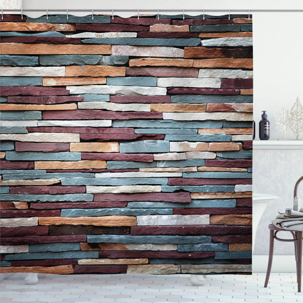 East Urban Home Urban Shower Curtain Set + Hooks Wayfair